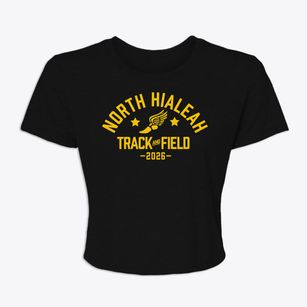North Hialeah Elementary School Track and Field Women's Crop Top