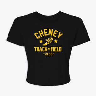 Cheney Elementary School Track and Field Women's Crop Top
