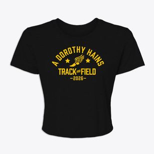 A Dorothy Hains Elementary School Track and Field Women's Crop Top