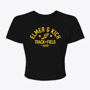 Elmer G Kich Elementary School Track and Field Women's Crop Top