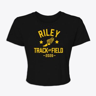 Riley Elementary School Track and Field Women's Crop Top
