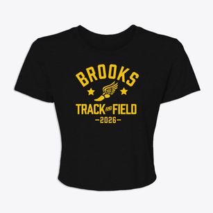 Gwendolyn Brooks College Prep Academy Track and Field Women's Crop Top