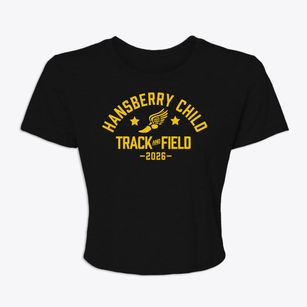 Hansberry Child Parent Center Track and Field Women's Crop Top