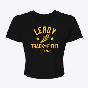 Leroy Senior High School Track and Field Women's Crop Top