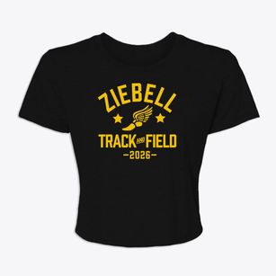 Ziebell Elementary School Track and Field Women's Crop Top
