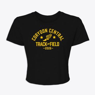 Corydon Central Junior High School Track and Field Women's Crop Top