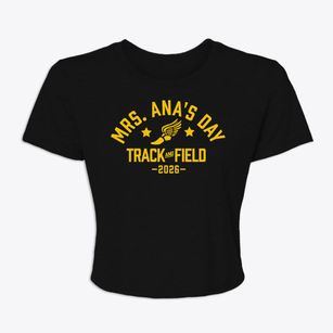 Mrs. Ana's Day School Track and Field Women's Crop Top