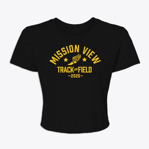 Mission View Elementary School Track and Field Women's Crop Top