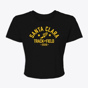Santa Clara Elementary School Track and Field Women's Crop Top