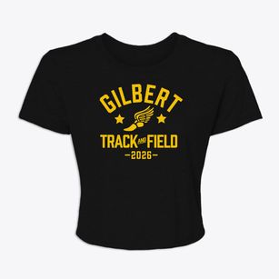 Gilbert High School Track and Field Women's Crop Top