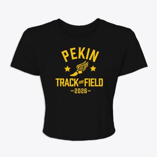 Pekin Elementary School Track and Field Women's Crop Top