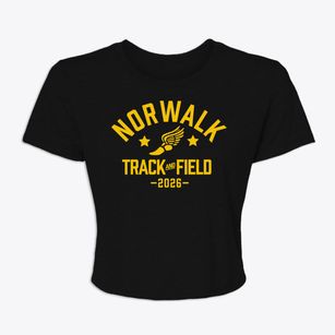 Norwalk Middle School Track and Field Women's Crop Top