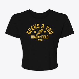 Geeks 2 You Tucson Track and Field Women's Crop Top