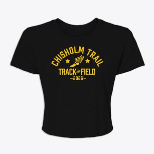 Chisholm Trail Middle School Track and Field Women's Crop Top