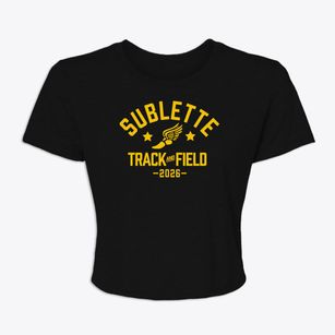 Sublette Middle School Track and Field Women's Crop Top