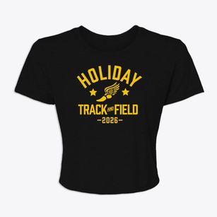 Holiday Elementary School Track and Field Women's Crop Top