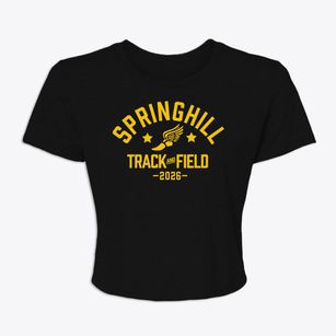 Springhill High School Track and Field Women's Crop Top
