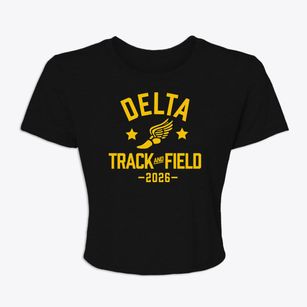 Delta High School Track and Field Women's Crop Top