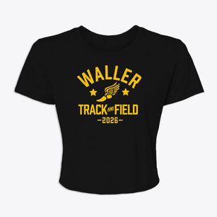 Waller Elementary School Track and Field Women's Crop Top