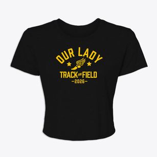 Our Lady Of Mount Carmel School Track and Field Women's Crop Top