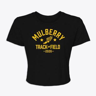 Mulberry High School Track and Field Women's Crop Top