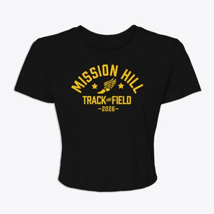 Mission Hill School Track and Field Women's Crop Top
