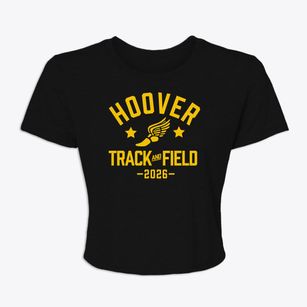 Hoover Middle School Track and Field Women's Crop Top
