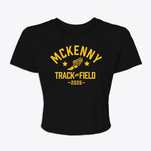 Mckenny Elementary Track and Field Women's Crop Top