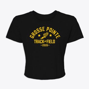 Grosse Pointe Lacrosse Association Track and Field Women's Crop Top