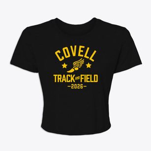 Covell Elementary School Track and Field Women's Crop Top