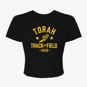Torah Academy School Track and Field Women's Crop Top