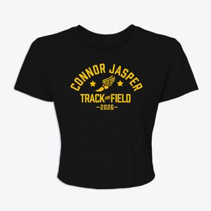 Connor Jasper Middle School Track and Field Women's Crop Top