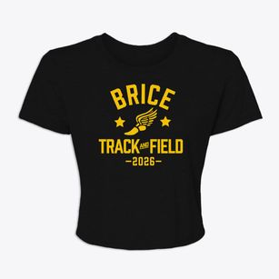 Brice Academy Track and Field Women's Crop Top