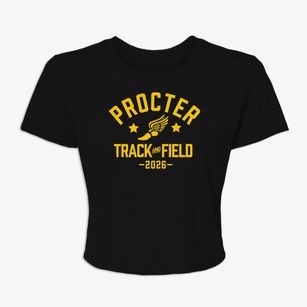 Procter Elementary School Track and Field Women's Crop Top
