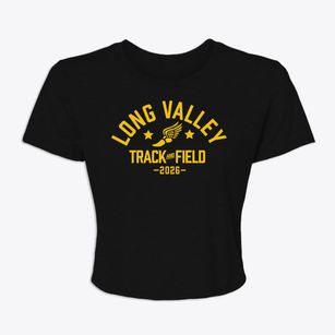 Long Valley Charter School Track and Field Women's Crop Top