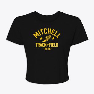 Mitchell Elementary School Track and Field Women's Crop Top