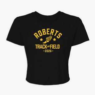 Roberts School Track and Field Women's Crop Top
