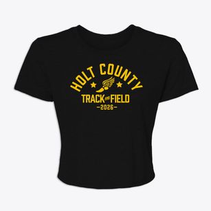 Holt County District 30 School Track and Field Women's Crop Top