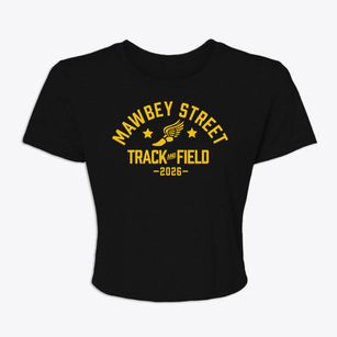 Mawbey Street Elementary School Track and Field Women's Crop Top