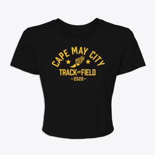 Cape May City Elementary School Track and Field Women's Crop Top
