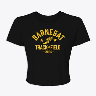 Barnegat High School Track and Field Women's Crop Top