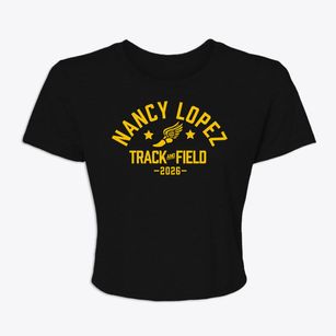 Nancy Lopez Elementary School Track and Field Women's Crop Top