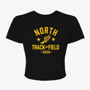 North Elementary School Track and Field Women's Crop Top