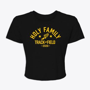Holy Family School Track and Field Women's Crop Top