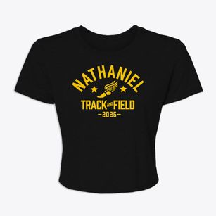Nathaniel Hawthorne Middle School Track and Field Women's Crop Top