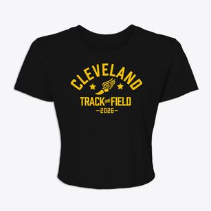 Cleveland Elementary School Track and Field Women's Crop Top