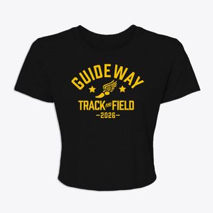 Guideway Elementary School Track and Field Women's Crop Top