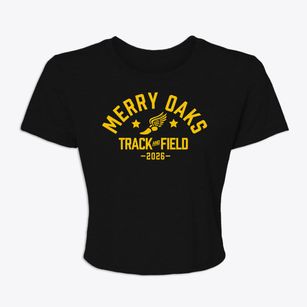 Merry Oaks Elementary School Track and Field Women's Crop Top