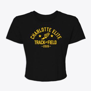 Charlotte Elite Academy Track and Field Women's Crop Top