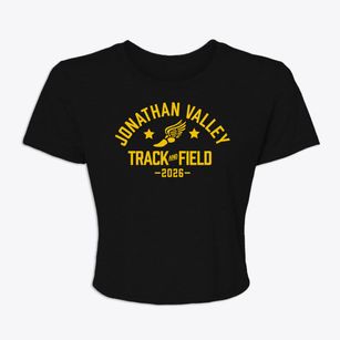 Jonathan Valley Elementary School Track and Field Women's Crop Top